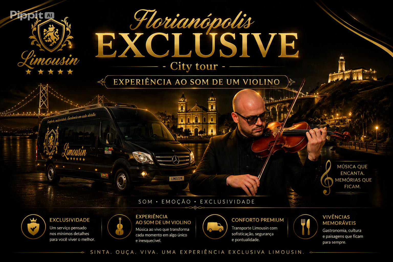 FLORIANÓPOLIS EXCLUSIVE LIMOUSIN  - City tour