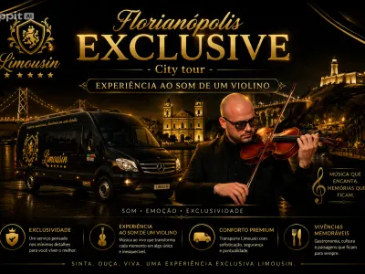 FLORIANÓPOLIS EXCLUSIVE LIMOUSIN Norte e Sul da Ilha - City tour