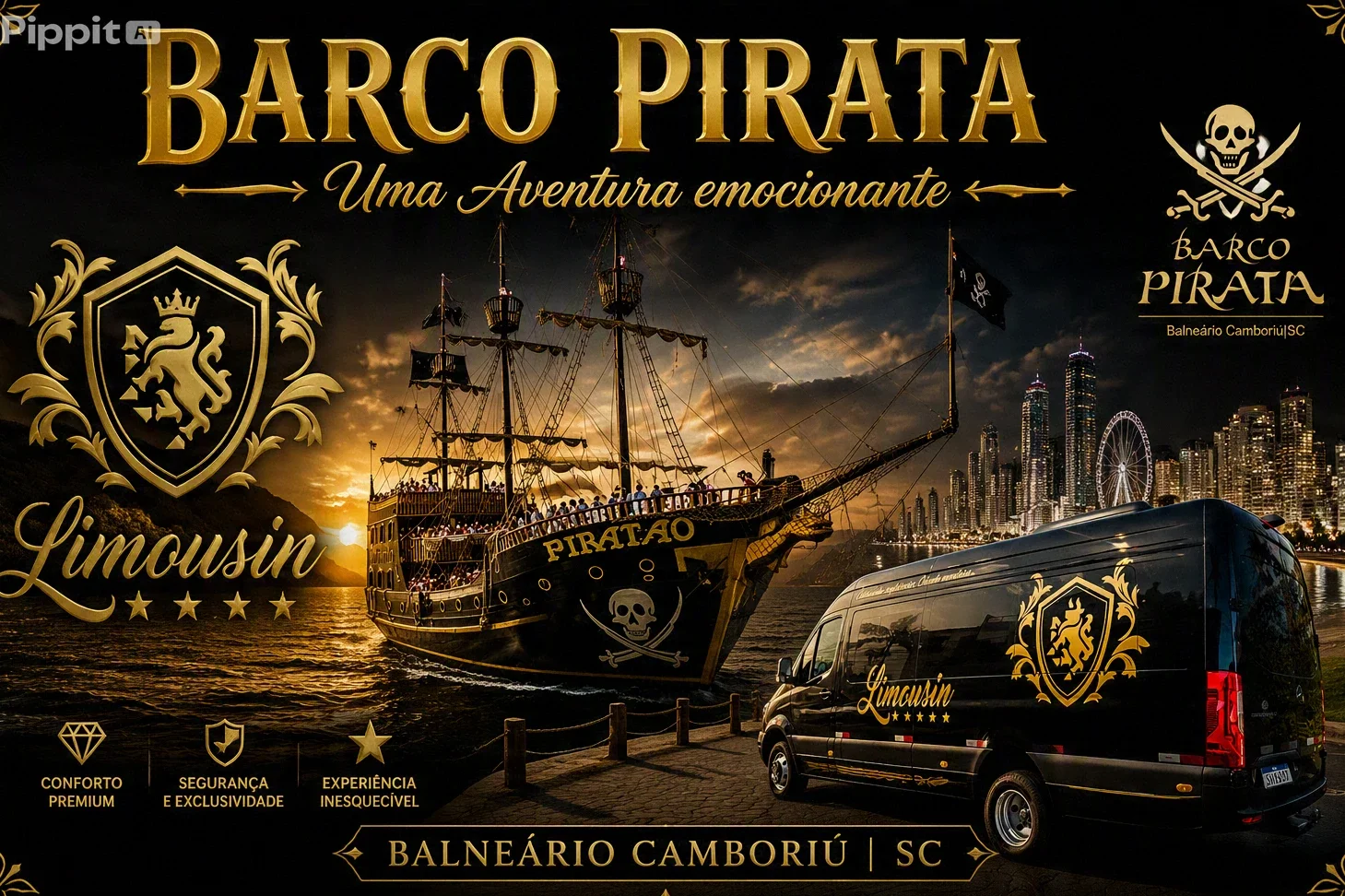 BARCO PIRATA EXPERIENCE - UMA AVENTURA INCRÍVEL
